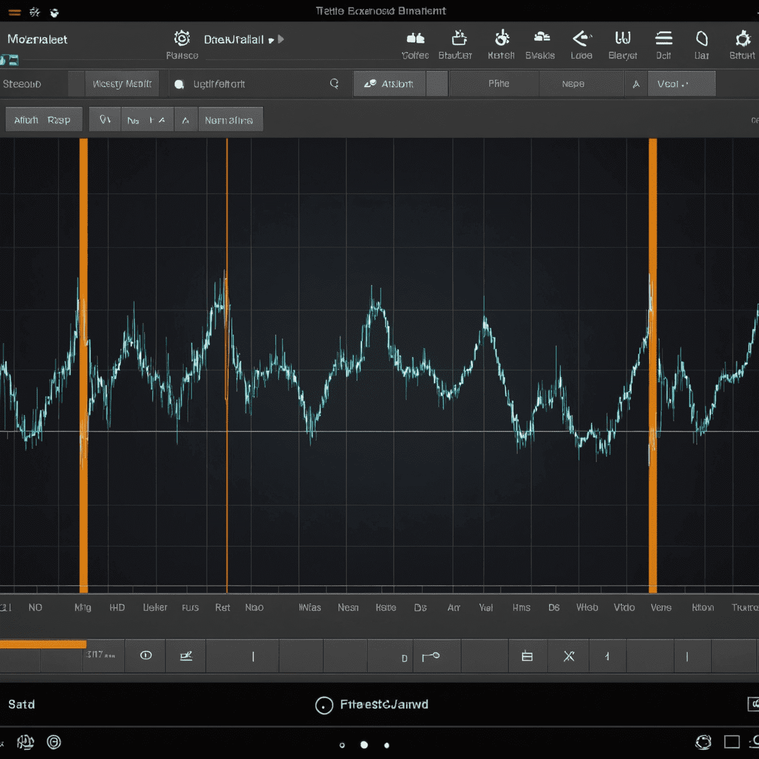 Video thumbnail after audio enhancement, showing clean waveform with reduced noise and balanced levels